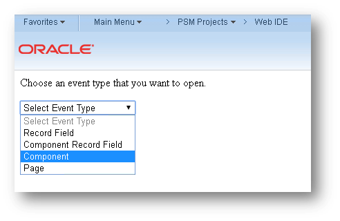 Select Object Type