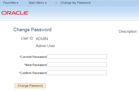 Change My Password